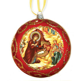 Nativity Icon Ornament 1