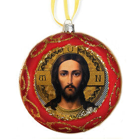 Christ Pantocrator Icon Ornament 1